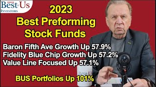 2023 Best Performing Stock Funds [upl. by Aerdnu652]