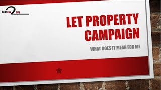 Let Property Campaign  A Guide for Landlords  HMRC Tax Disclosure  LessTax2Pay [upl. by Hudson]