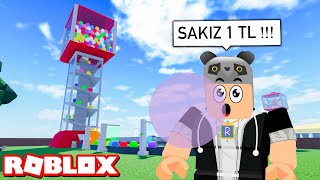 Sakız Fabrikası Kurdum ve Sakız Sattım  Panda ile Roblox Gumball Tycoon [upl. by Rozina]