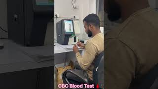 CBC Blood Test 🩸 ytshorts [upl. by Anilatak436]