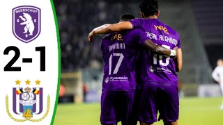 Beerschot vs Anderlecht 21 Marwan AlSahafi Goal All Goals and Extended Highlights [upl. by Lovell]