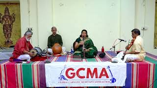 GCMA Monthly Concert  November 2023  Smt Rithuu Rajendran [upl. by Cornish440]