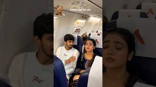 Air hostess se ye kya baat boldi comedy funny shorts viralvideo Ramukakamemsahab [upl. by Suravat]