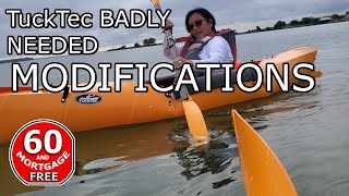 TuckTec Kayak Badly Needed Modifications [upl. by Sikras]