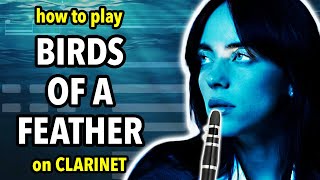 How to play Birds of a Feather on Clarinet  Clarified [upl. by Nahgem]