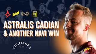 Astralis cadiaN scandal NAVI win EPL with naugthy crowd  HLTV Confirmed S7E1 [upl. by Anelegna161]