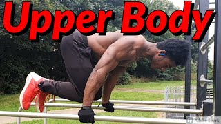 Upper Body Calisthenics Park Workout  Post Covid [upl. by Ylime]