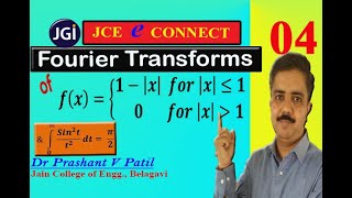 Fourier Transform  fx1x  18mat31  Dr Prashant Patil [upl. by Ronald239]