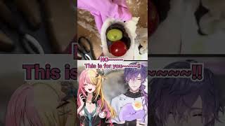 Dangerous Dessert Roulette Game【NIJISANJI EN】shorts UkiVioleta KotokaTorahime [upl. by Rora]