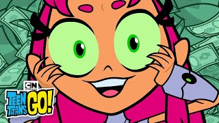 Money Moves MashUp  Teen Titans Go  Cartoon Network [upl. by Nogaem819]