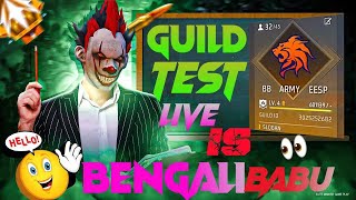 ROAD TO 800K DAY 4😎1VS1 GUILD TEST  TEAM CODE GIVEAEWAY freefirelive gyangaming nonstopgaming [upl. by Corbett]