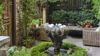 Tour A Stunning Secret Garden In The City [upl. by Noellyn]