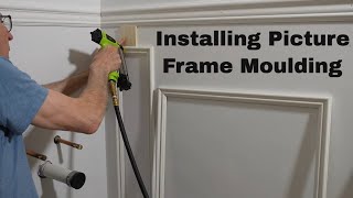 Transform Your Walls Wainscoting And Picture Frame Moulding Tips [upl. by Amein212]