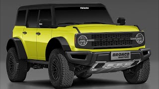 2022 Ford BRONCO WARTHOG Redesign [upl. by Attenwahs]