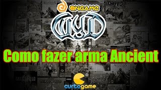 WYD Ongame  Como fazer Arma Ancient ANCT [upl. by Nnairak]