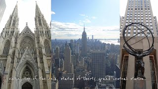 being an NYC TOURIST for a day travel vlog part 3 [upl. by Gemperle]