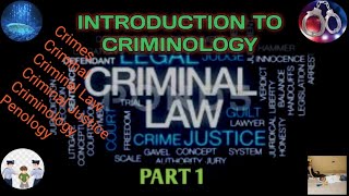 Introduction to Criminology Chapter 1 Part 1 [upl. by Colly]