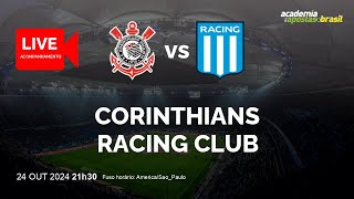 CORINTHIANS X RACING CLUB AO VIVO  AMéRICA DO SUL  COPA BRIDGESTONE SULAMERICANA  SEMIFINAIS [upl. by Meagher]