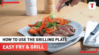 How to use the grilling plate  Tefal Easy Fry amp Grill [upl. by Ellga]