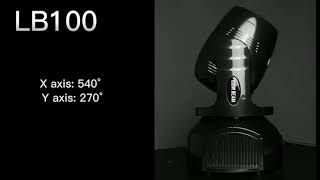 BIG DIPPER LB100 MINI MOVING HEAD LIGHT [upl. by Quentin]