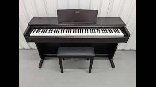 Yamaha Arius YDP144 digital piano and stool in dark rosewood stock nr 24353 [upl. by Sirac]