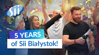 Celebrating the 5th anniversary of SiiBiałystok [upl. by Gingras197]