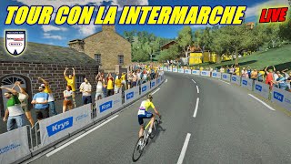 TOUR CON LA INTERMARCHE  WANTY  parte 1  TOUR DE FRANCE 2024  Gameplay [upl. by Fotinas]