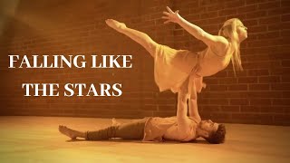 James Arthur  Falling Like The Stars  Michael Dameski amp Charity Anderson [upl. by Ahseem]