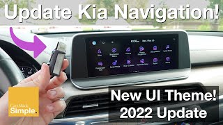 How To Update Kia Navigation Software for Free 2022 Update [upl. by Oflodor]