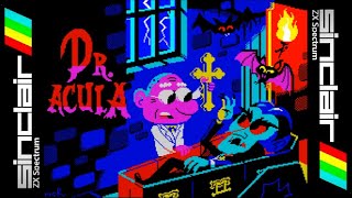 DR ACULA 2024 Walkthrough ZX Spectrum [upl. by Bick]