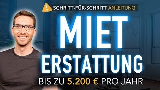 MietERSTATTUNG vom Finanzamt Bis zu 5200 € mit Elster Tutorial Haushaltsnahe Aufwendungen 2023 [upl. by Ahsiral441]