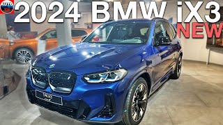 NEW 2024 BMW iX3  Walkaround OVERVIEW [upl. by Nevins]