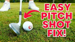 Pitch Shots Made Easy With This Simple Drill  Golf Tips [upl. by Lleval]