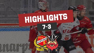 Highlights Almtuna  Nybro Vikings 73 [upl. by Ambrosane]