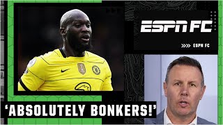 Romelu Lukaku with 2 touches in the first half ‘ABSOLUTELY BONKERS’  Craig Burley  ESPN FC [upl. by Meeharb]