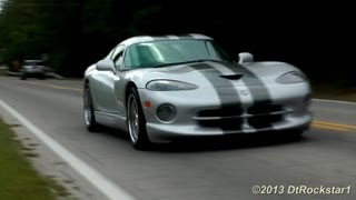 Dodge Viper GTS BampB Exhaust ride [upl. by Ayidah]