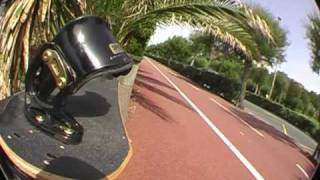 longboard spin with bindings [upl. by Tindall]