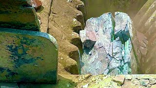 Crushing machine  super satisfying video  ASMR crushing things  rock crushing  How crusher works [upl. by Ydnem630]