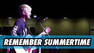 Carson Lueders  Remember Summertime LIVE in Dallas [upl. by Aihtiekal]