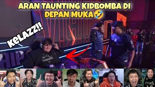 Kelazz  Aran taunting Kidbomba Depan muka  TLID vs TS M6 Reaction streamer [upl. by Petr]