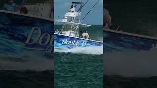 WAVES GETS DESTROYED SEAVEE CENTER CONSOLE  ROUGH INLETS  Boats at Haulover Inlet boating [upl. by Saxela375]