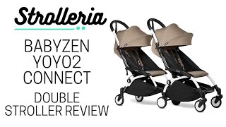 Babyzen YOYO2 Connect Double Stroller Review [upl. by Adnawot442]