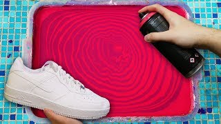 HYDRO Dipping AIR FORCE 1s  5 [upl. by Yelroc]