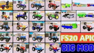 fs20 Indian tractor mod apk download game  fs20 Indian tractor  fs20 Indian tractor Nishu [upl. by Earej]