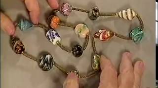 How to Make a Claspless Hidden Knot Necklace  Vintage Instructional by Kate DrewWilkinson [upl. by Irena]