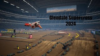 Glendale Supercross 2024 [upl. by Pomona]