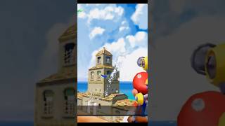 Super Mario Sunshine Delfino Plaza Blue Bird Near Shine Gate mario supermario supermariosunshine [upl. by Eednam839]