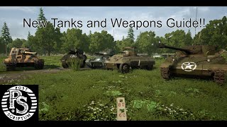 Every New Tank and Weapon Added To Post Scriptum Chapter 3 Guide [upl. by Laine]