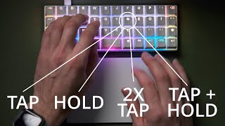 Awesome NEW Feature for Planck EZ and Moonlander Keyboards Tap Dance [upl. by Tarabar518]