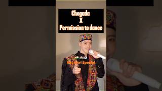 ChogadaKorean ver x Permission to dance 🎤✨🇮🇳🪷🇰🇷 byAOORA fridayyy  aoora chogada ptd [upl. by Emanuel44]